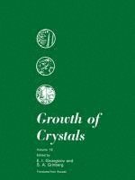 bokomslag Growth of Crystals