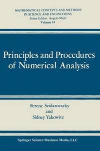 bokomslag Principles and Procedures of Numerical Analysis