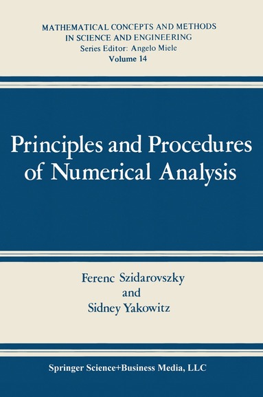 bokomslag Principles and Procedures of Numerical Analysis