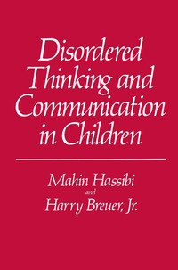 bokomslag Disordered Thinking and Communication in Children