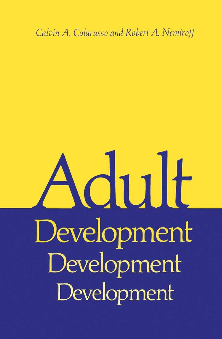 Adult Development 1