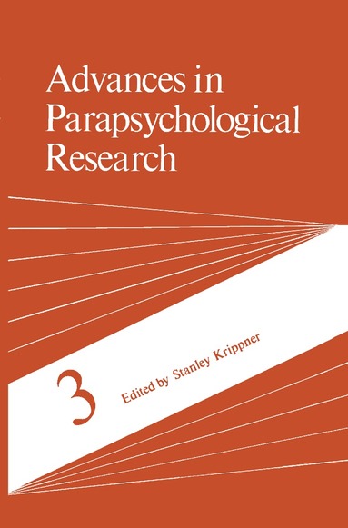 Stanley Krippner - Advances in Parapsychological Research, Inbunden