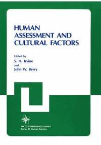 bokomslag Human Assessment and Cultural Factors