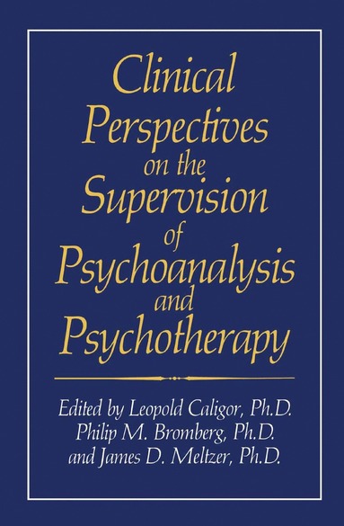 bokomslag Clinical Perspectives on the Supervision of Psychoanalysis and Psychotherapy