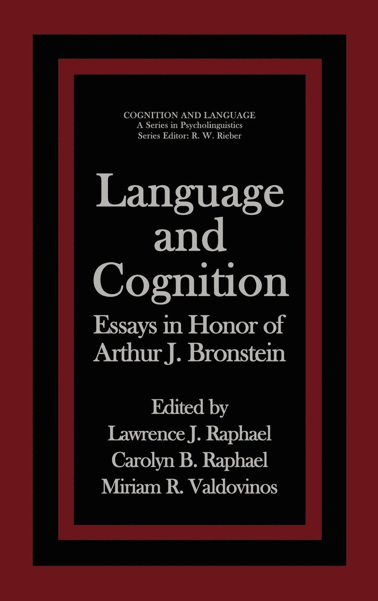 Language and Cognition 1