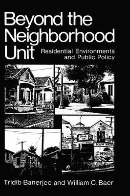 Beyond the Neighborhood Unit 1