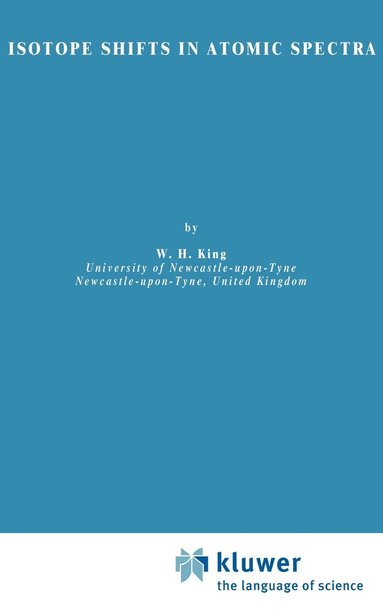 bokomslag Isotope Shifts in Atomic Spectra