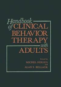 bokomslag Handbook of Clinical Behavior Therapy with Adults