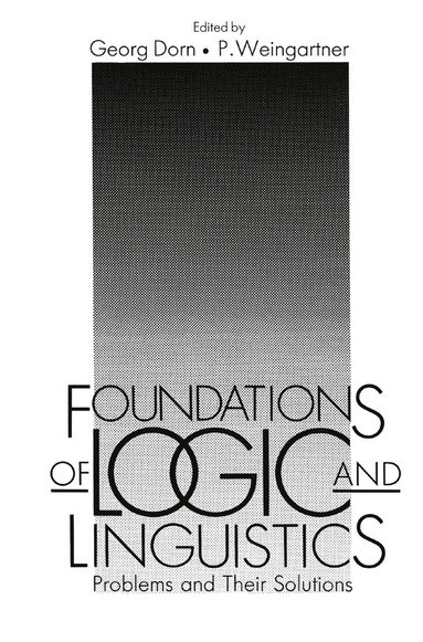 bokomslag Foundations of Logic and Linguistics