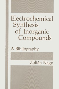 bokomslag Electrochemical Synthesis of Inorganic Compounds