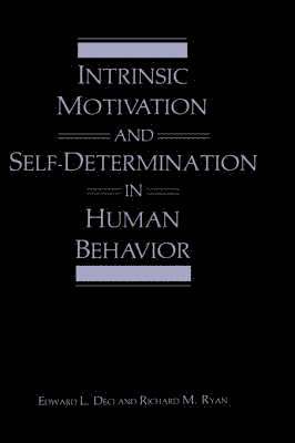 Intrinsic Motivation and Self-Determination in Human Behavior 1