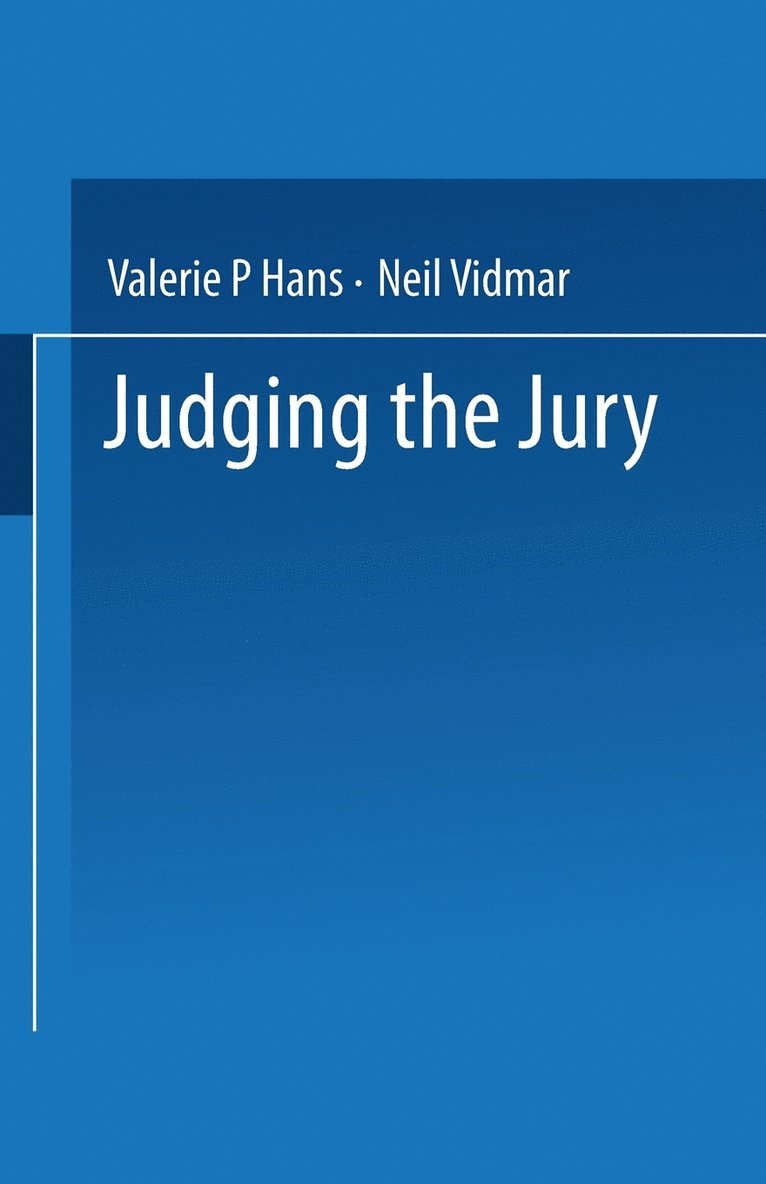 Judging the Jury 1
