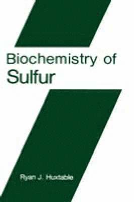 bokomslag Biochemistry of Sulfur
