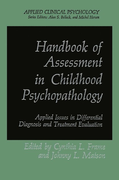 bokomslag Handbook of Assessment in Childhood Psychopathology