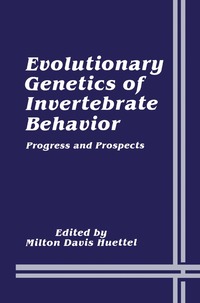 bokomslag Evolutionary Genetics of Invertebrate Behavior