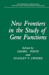 bokomslag New Frontiers in the Study of Gene Functions