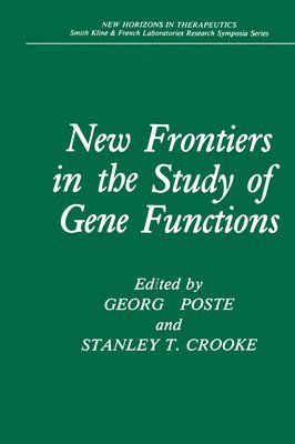 bokomslag New Frontiers in the Study of Gene Functions
