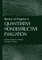 bokomslag Review of Progress in Quantitative Nondestructive Evaluation