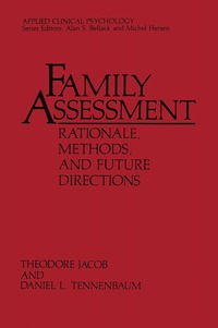bokomslag Family Assessment: Rationale, Methods and Future Directions
