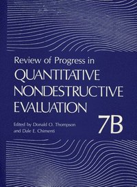 bokomslag Review of Progress in Quantitative Nondestructive Evaluation