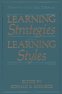 bokomslag Learning Strategies and Learning Styles