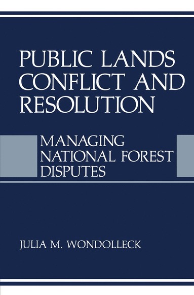 bokomslag Public Lands Conflict and Resolution