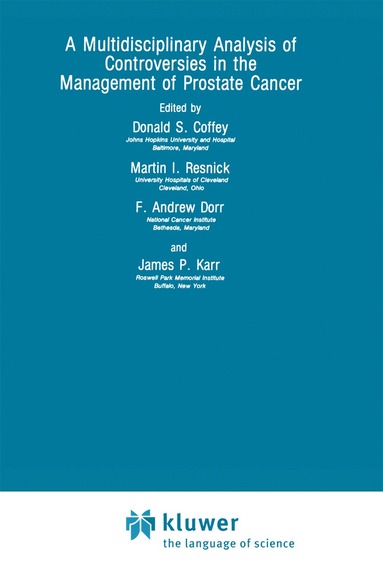 bokomslag Multidisciplinary Analysis of Controversies in the Management of Prostate Cancer