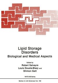 bokomslag Lipid Storage Disorders: Biological and Medical Aspects