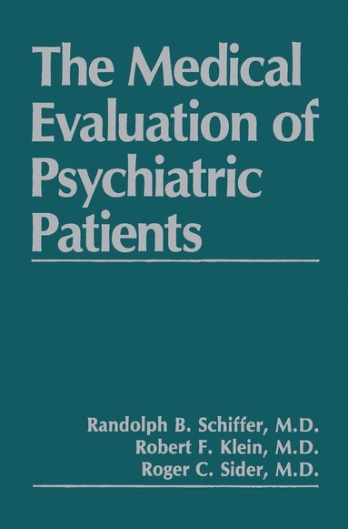 bokomslag Medical Evaluation of Psychiatric Patients