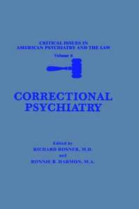 bokomslag Correctional Psychiatry