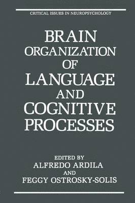 Alfredo Ardila, Feggy Ostrosky-Solis - Brain Organization of Language and Cognitive Processes, Inbunden