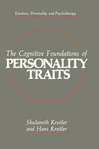 bokomslag The Cognitive Foundations of Personality Traits