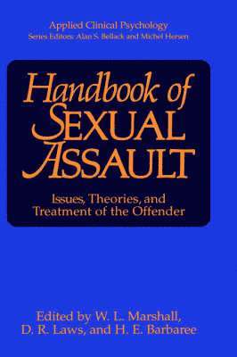 bokomslag Handbook of Sexual Assault