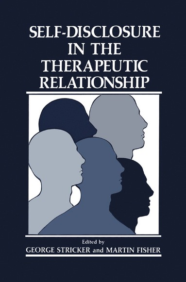 bokomslag Self-Disclosure in the Therapeutic Relationship