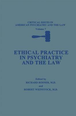 bokomslag Ethical Practice in Psychiatry and the Law