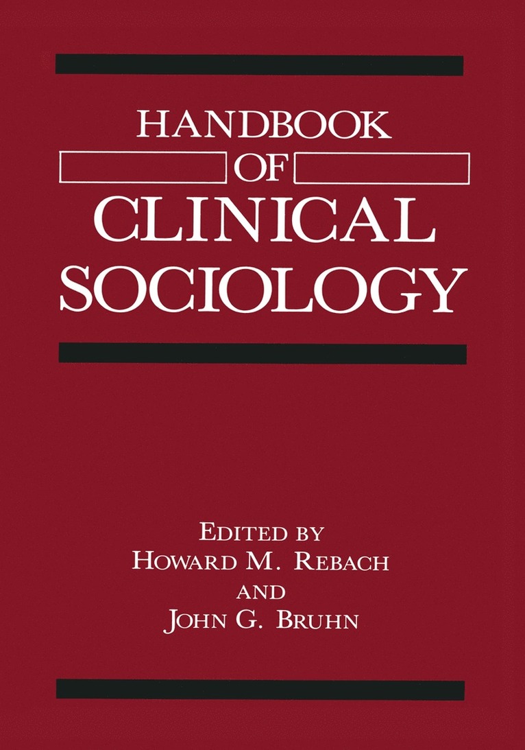 Handbook of Clinical Sociology 1