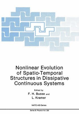 Nonlinear Evolution of Spatio-Temporal Structures in Dissipative Continuous Systems 1