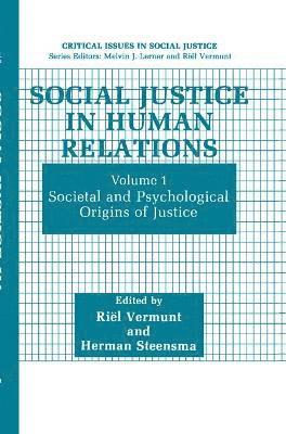 Social Justice in Human Relations 1