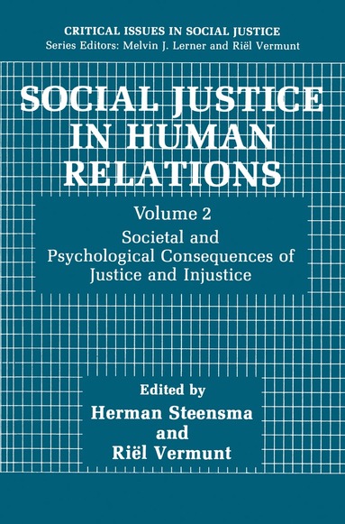 bokomslag Social Justice in Human Relations Volume 2