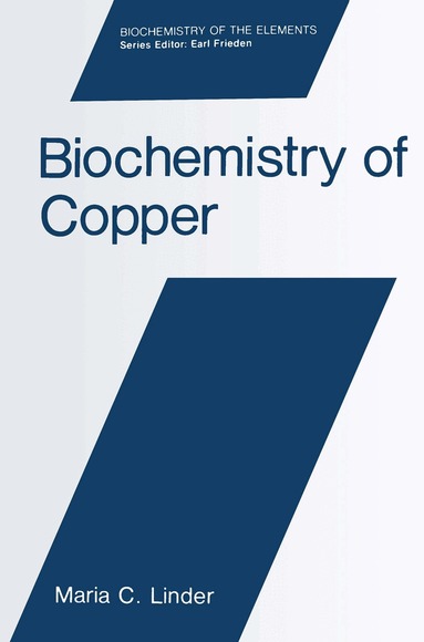 Maria C. Linder - Biochemistry of Copper, Inbunden