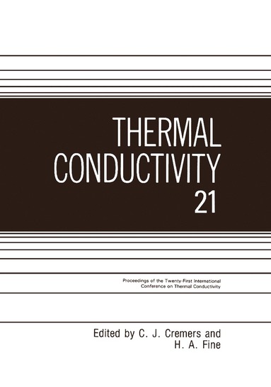 bokomslag Thermal Conductivity