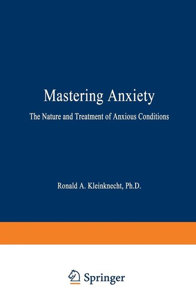 bokomslag Mastering Anxiety