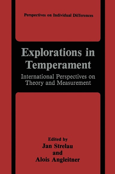 bokomslag Explorations in Temperament