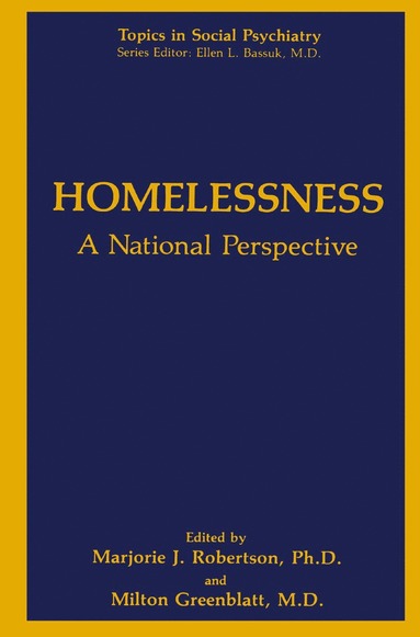 bokomslag Homelessness