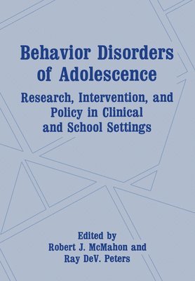 Behaviour Disorders of Adolescence 1