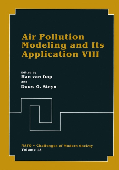 bokomslag Air Pollution Modeling and Its Application VIII