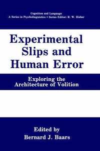 bokomslag Experimental Slips and Human Error