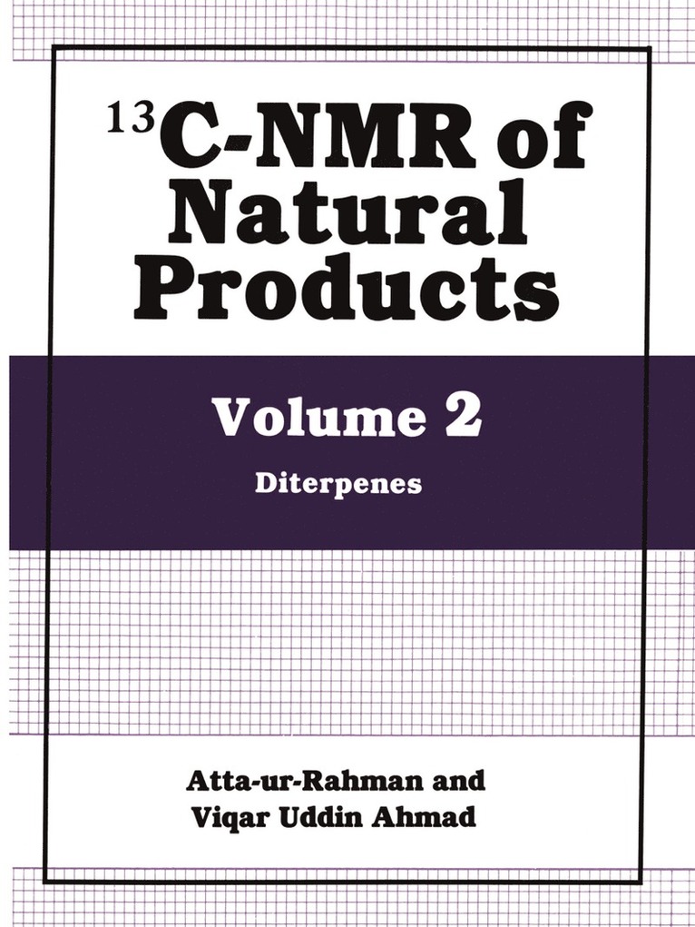 Atta-Ur-Rahman, V.U. Ahmad, V. U. Ahmad, V U Ahmad - 13C-NMR of Natural Products, Inbunden
