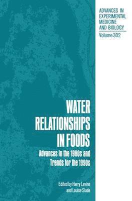 Harry Levine, Louise Slade - Water Relationships in Foods, Inbunden
