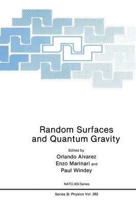 NATO Advanced Research Workshop on Rando, North Atlantic Treaty Organization, Orlando Alvarez, etc. - Random Surfaces and Quantum Gravity, Inbunden
